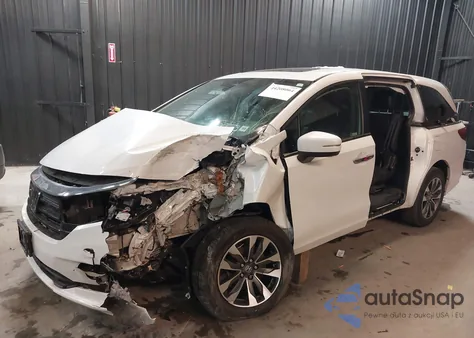 2023 Honda Odyssey Ex-L z USA, uszkodzony, nr VIN 5FNRL6H6XPB020827